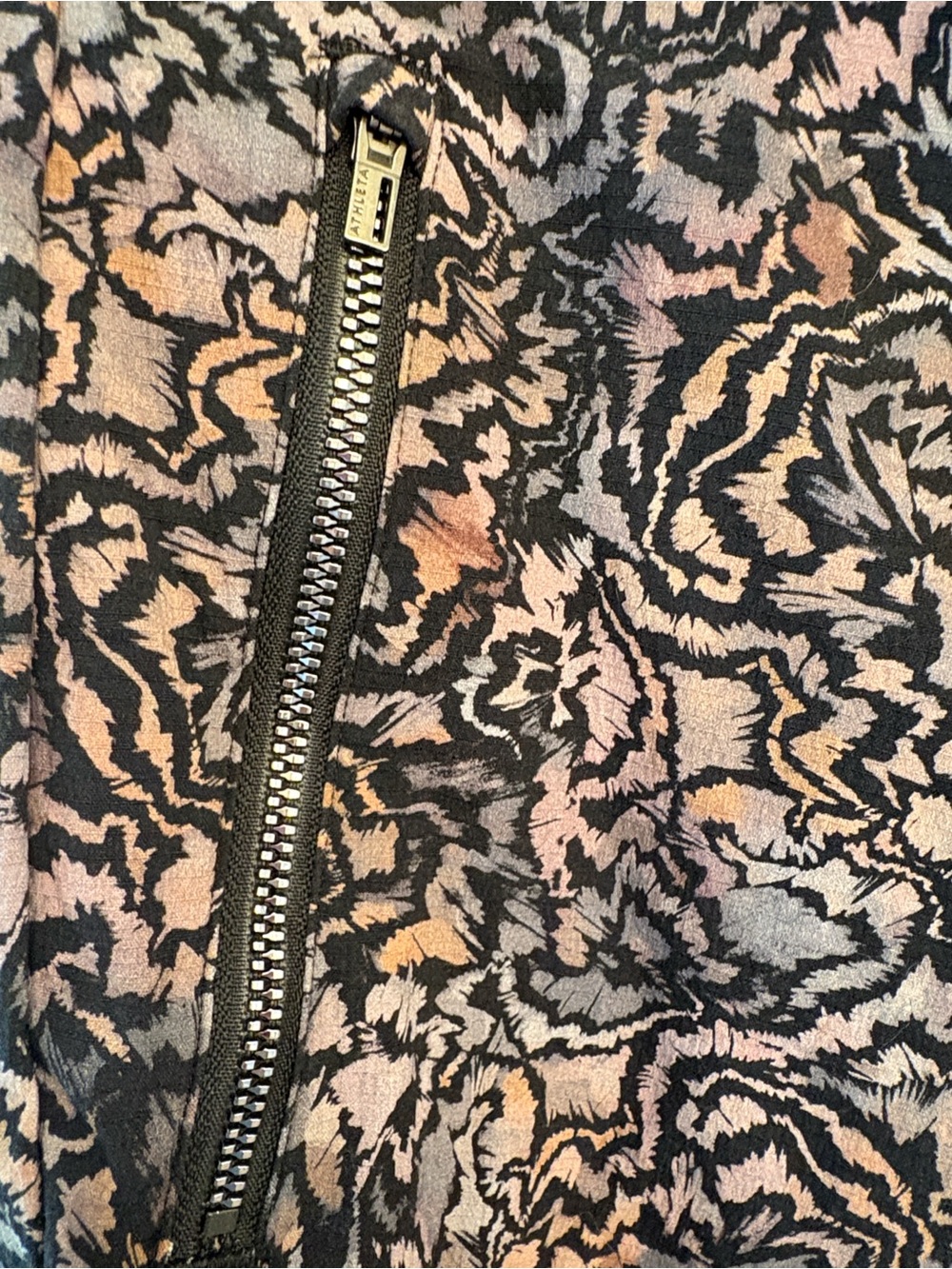 EUC Athleta High-Waist Patterned Slim Ankle Pants - Picture 6 of 12